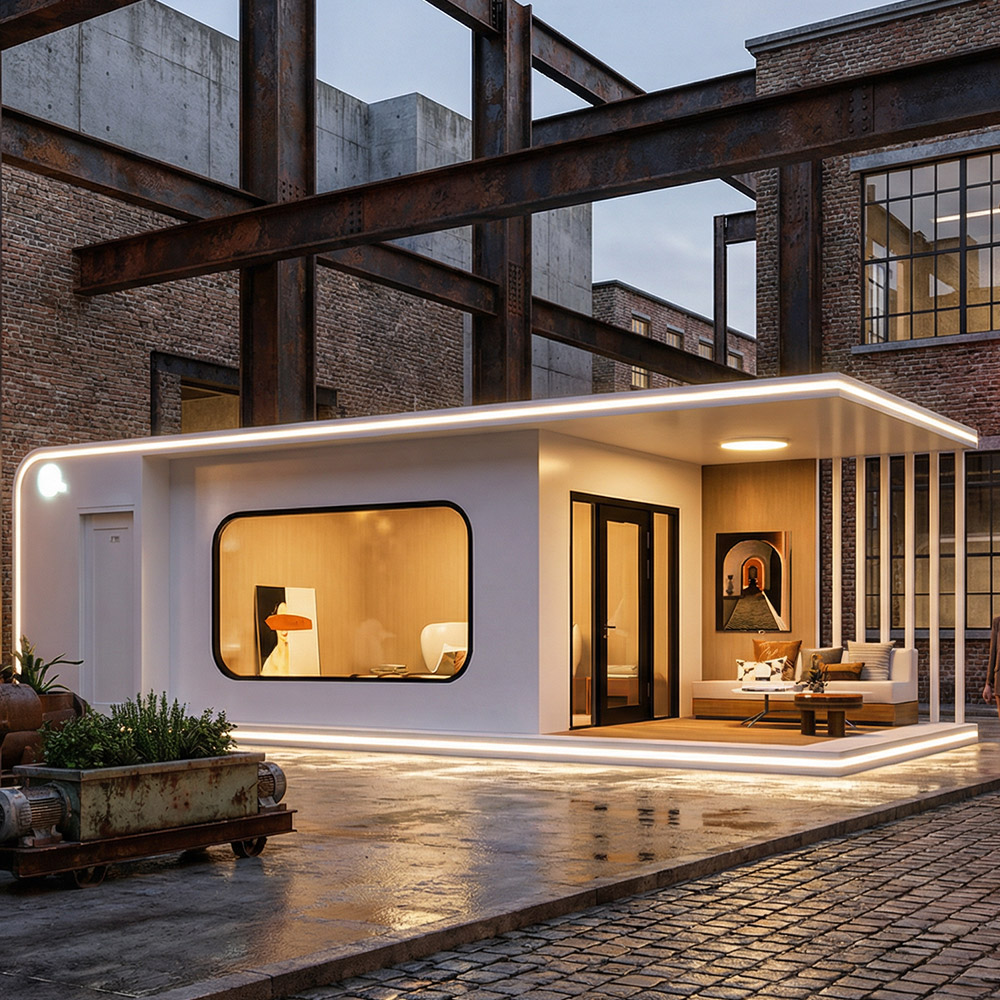 Однослойная съемная капсула Apple Cabin неправильной формы