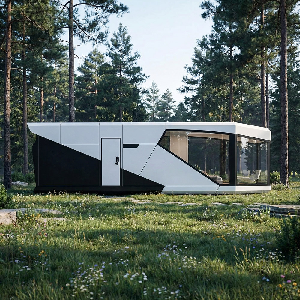 Однослойная съемная капсула Apple Cabin неправильной формы