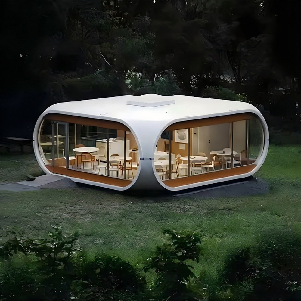 Однослойная съемная капсула Apple Cabin неправильной формы