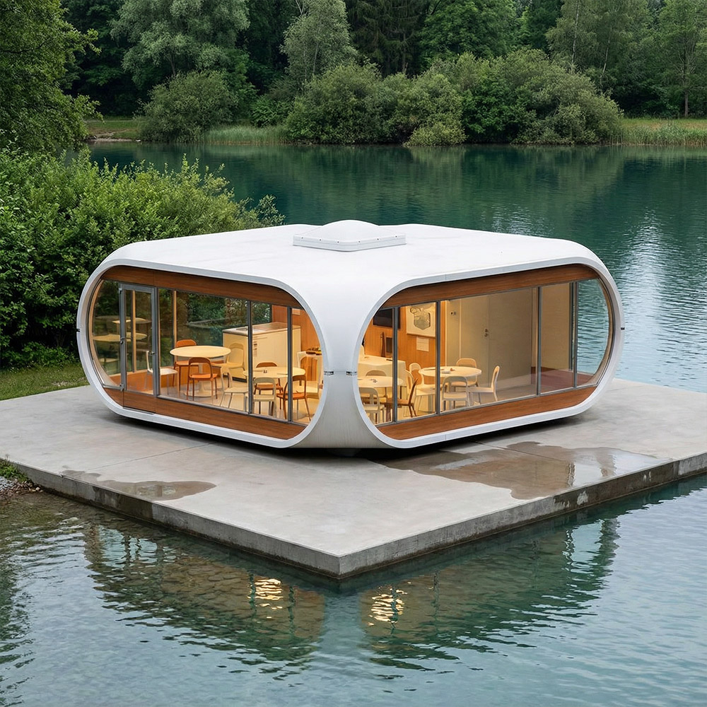 Однослойная съемная капсула Apple Cabin неправильной формы
