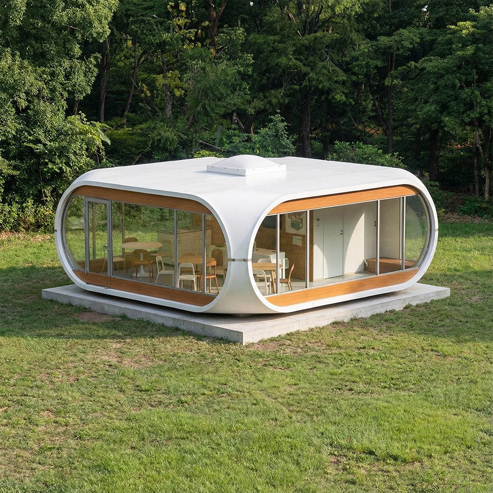 Однослойная съемная капсула Apple Cabin неправильной формы